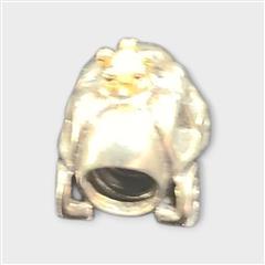 Pandora Silver & 14K Retired Royal Carriage #790598P